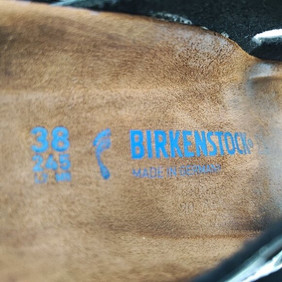 Birkenstock Woman’s Arizona Soft Footbed Milky Way Birko-Flor Sandals Size 7 US - Picture 7 of 8